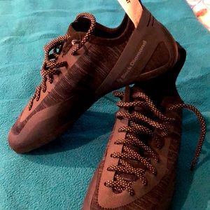 Black diamond climbing shoes